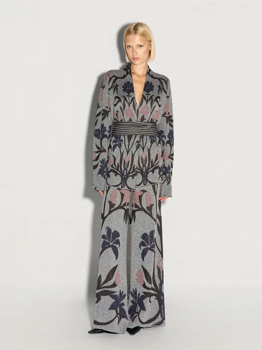 PANTALONE PALAZZO LUREX
