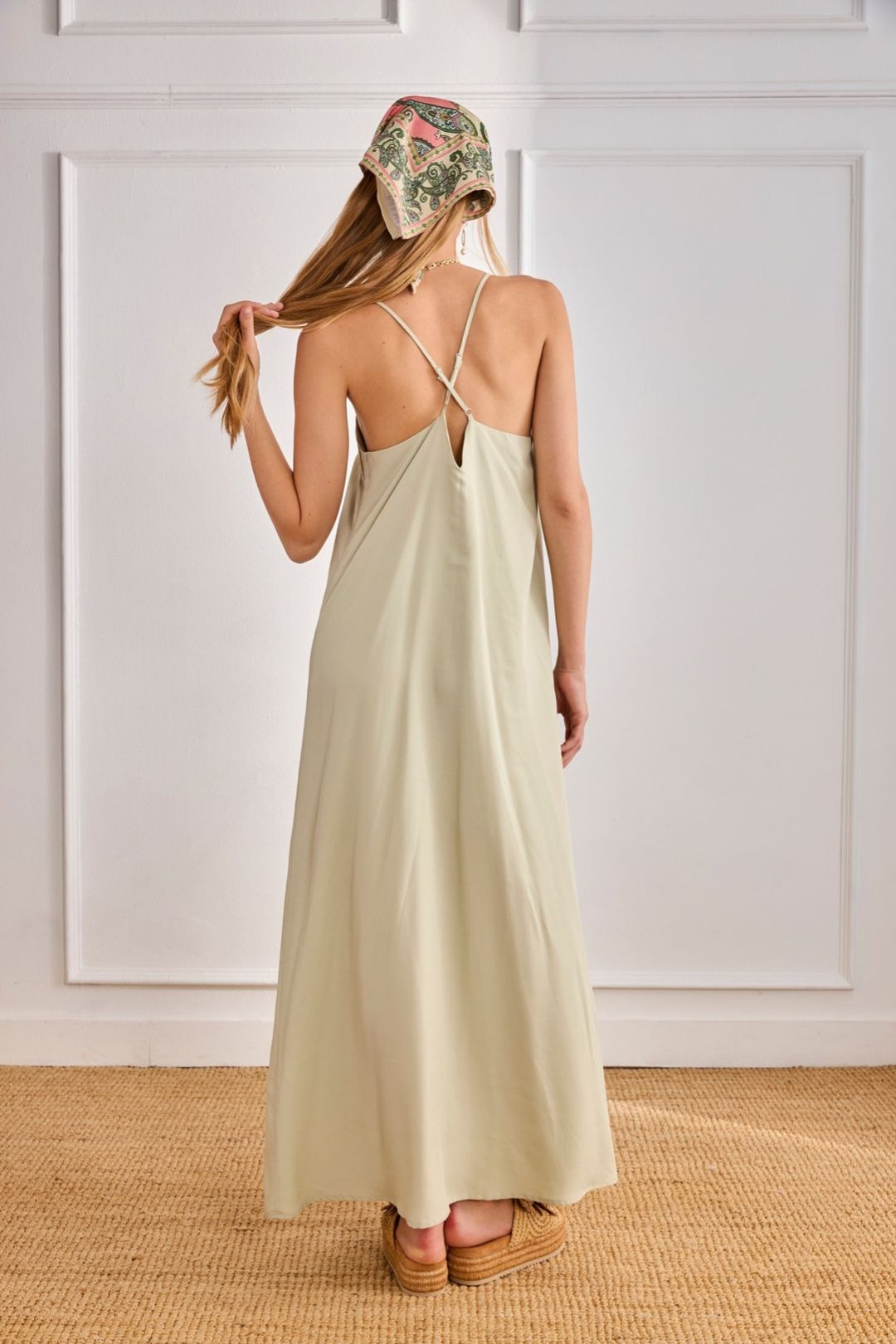 ABITO SLIP DRESS SOLEN