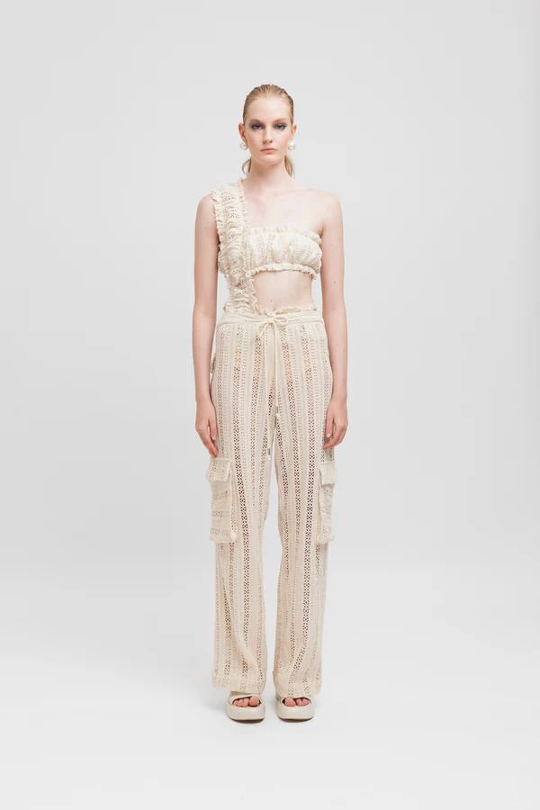 CARGO IN PIZZO MACRAME'
