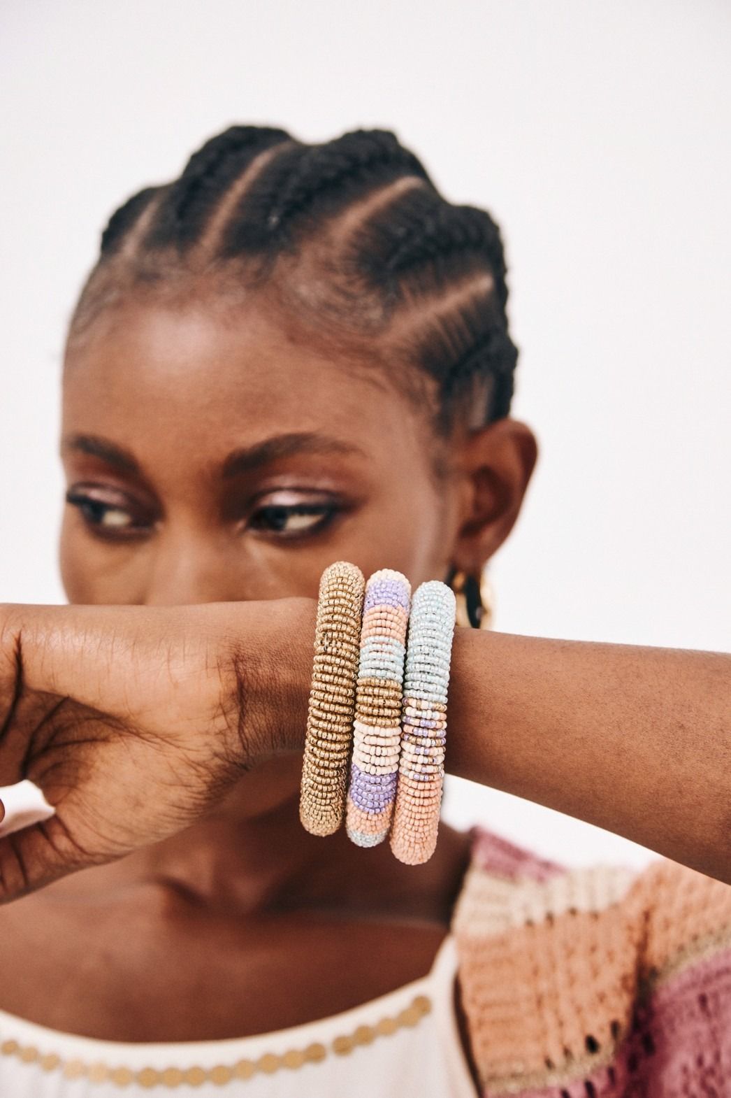 RETEL BRACCIALI DI PERLINE