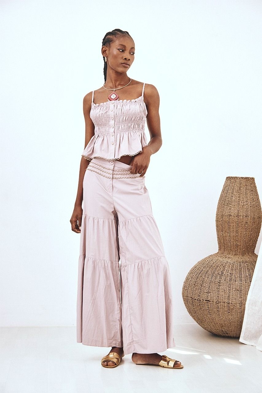 PATAYA PANTALONE CON VOLANT