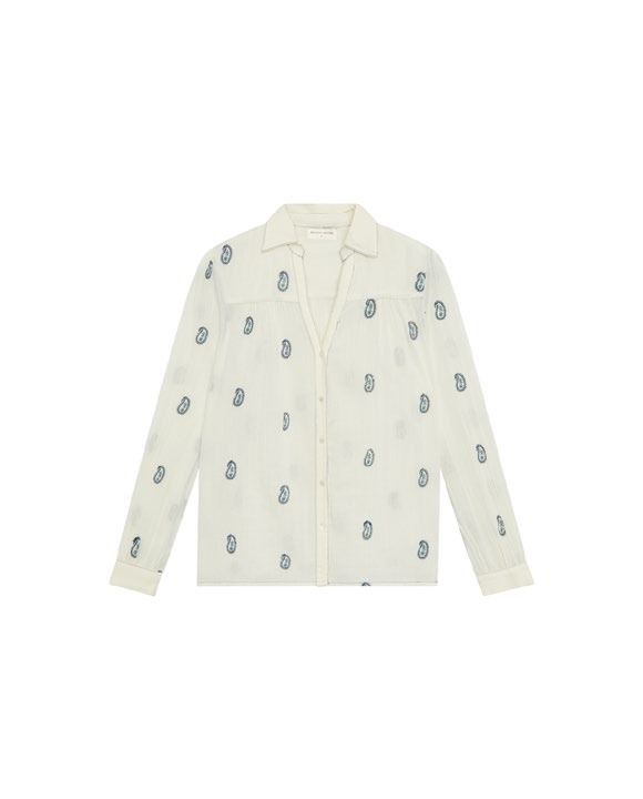 DYLAN CAMICIA PEACH IVORY