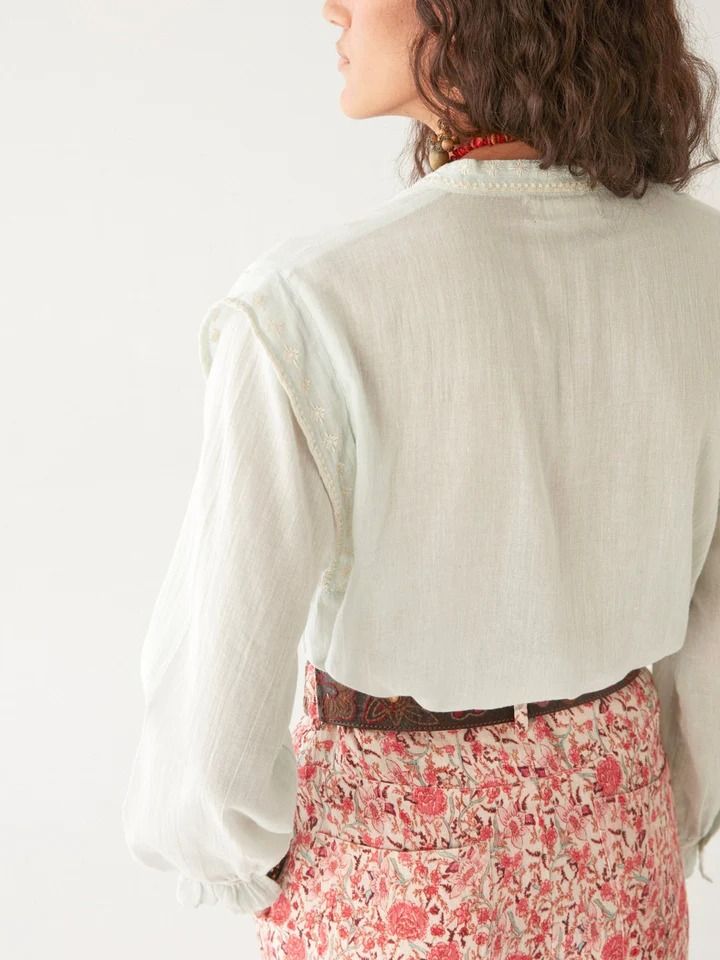 PHILIPPA CAMICIA RICAMATA