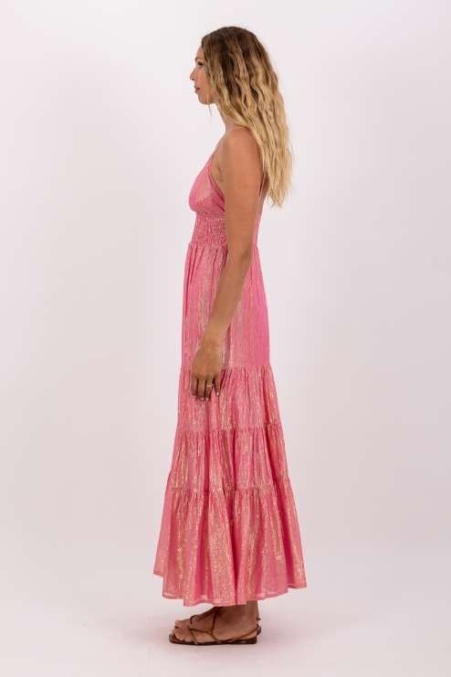 DITTA LONG DRESS PINK