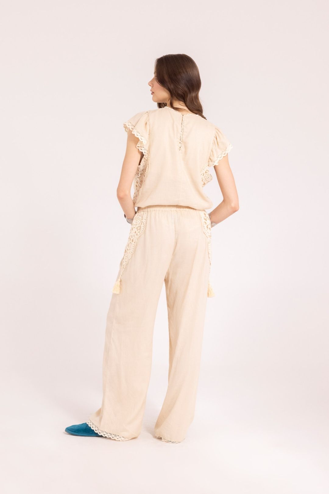 PANTALONE DETTAGLI CROCHET