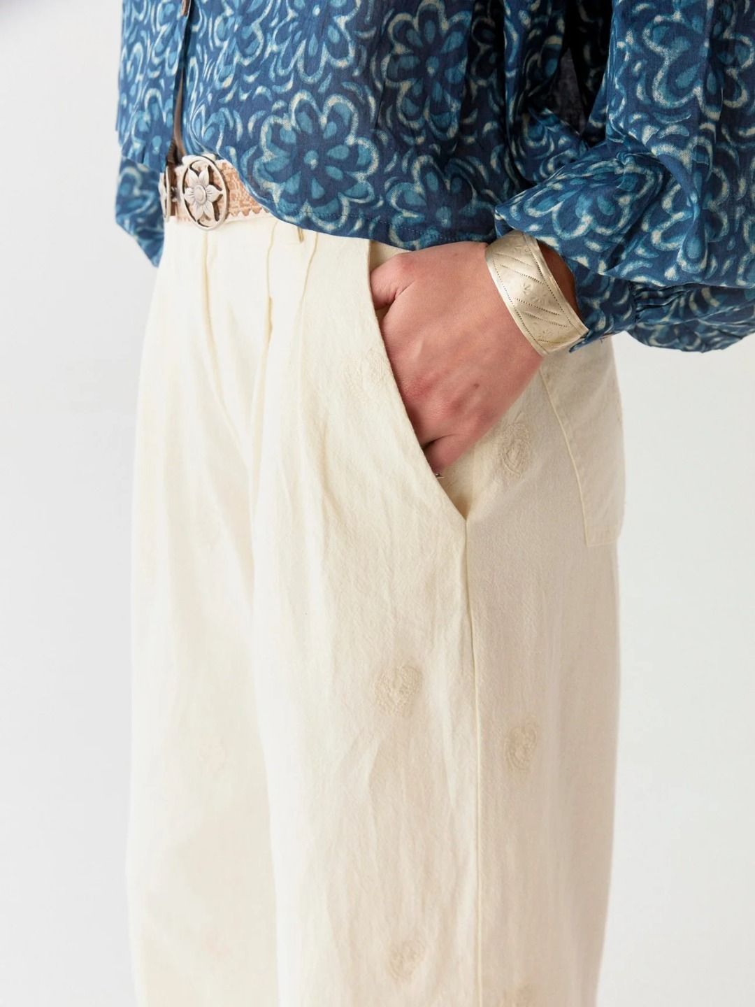 LOLO PANTALONE COQUILLAGE