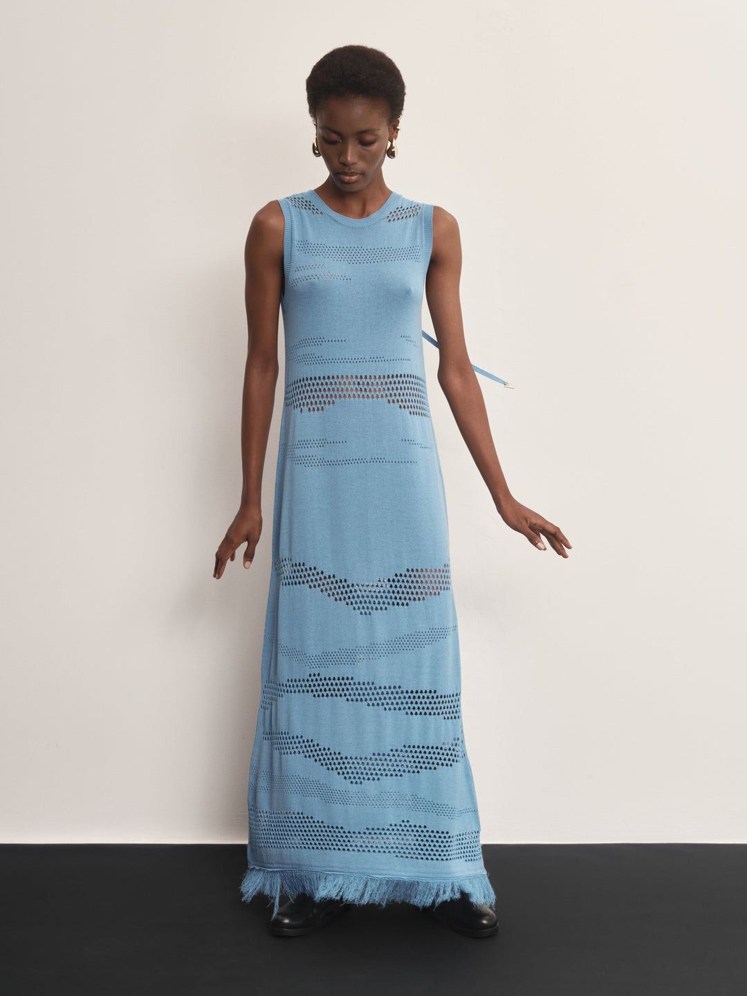 ABITO A RETE CARAMELLO