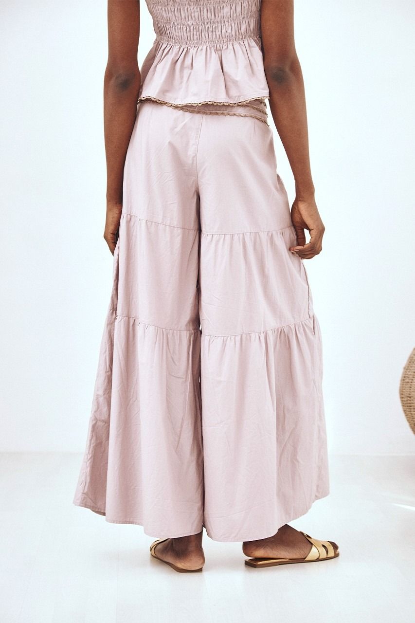 PATAYA PANTALONE CON VOLANT