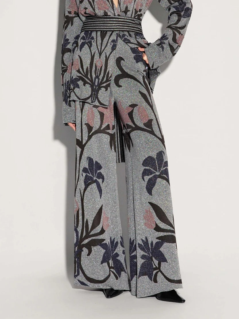 PANTALONE PALAZZO LUREX