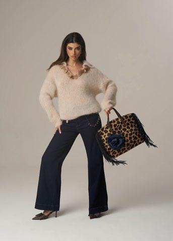 MAGLIA MOHAIR CON PAILLETTES