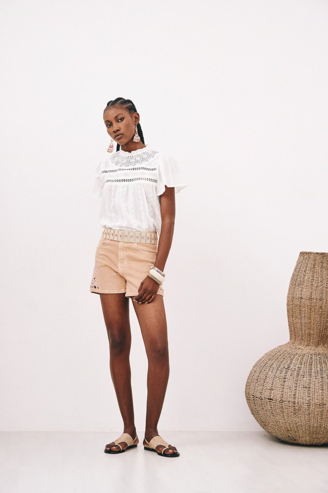 ROMANTIC BLUSA TRAFORATA