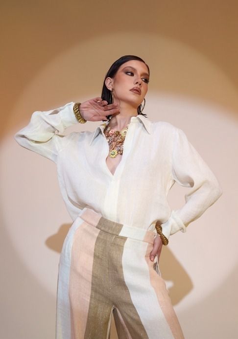 CAMICIA FILI LUREX