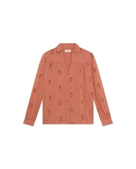 DYLAN CAMICIA PEACH IVORY