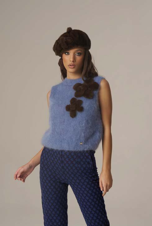 MAGLIA MOHAIR CON PAILLETTES