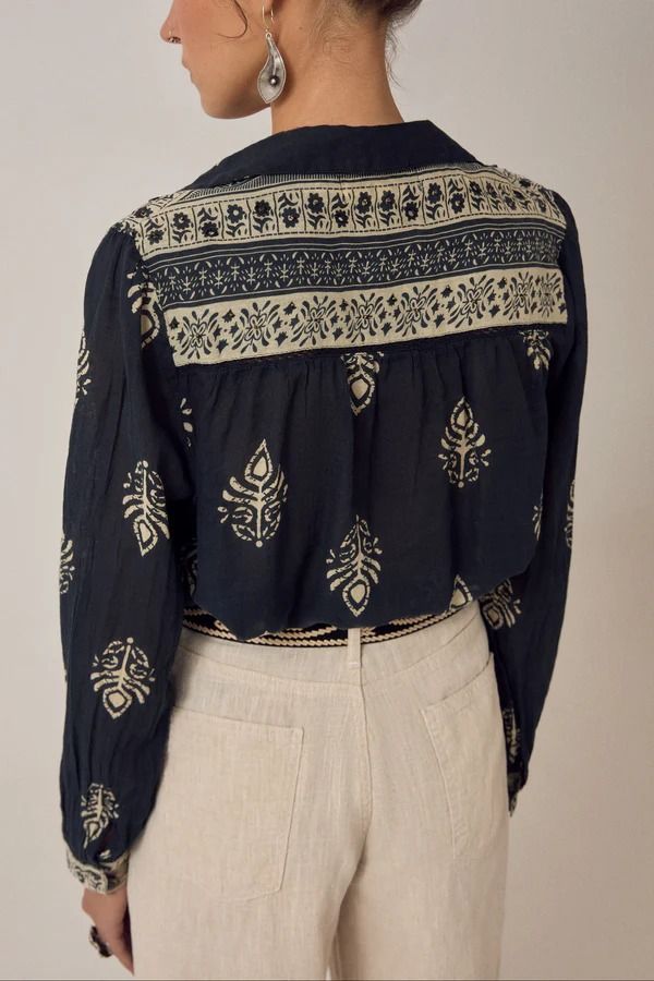 CAMICIA STAMPATA RANI