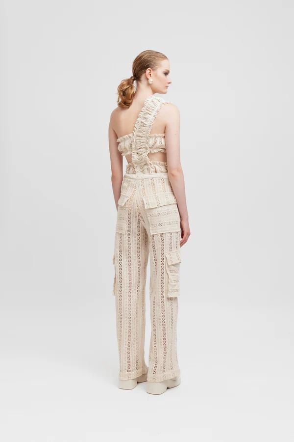 CARGO IN PIZZO MACRAME'