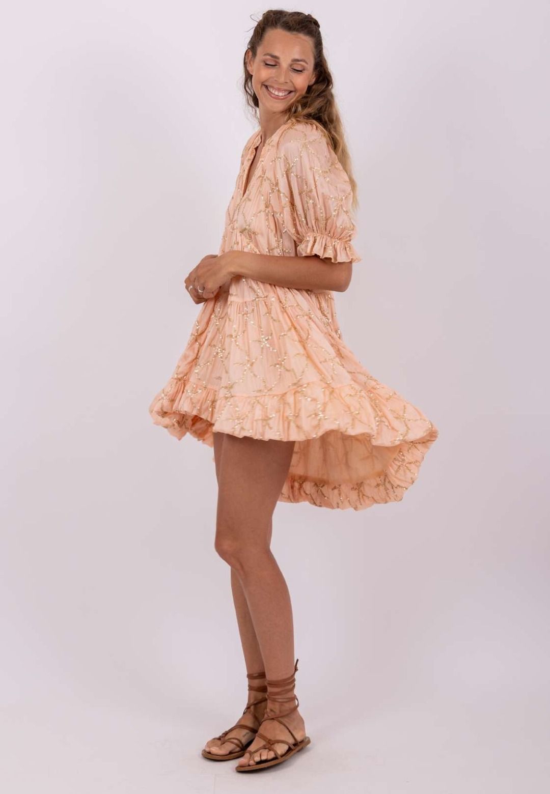 LIZA SHORT DRESS STARFISH