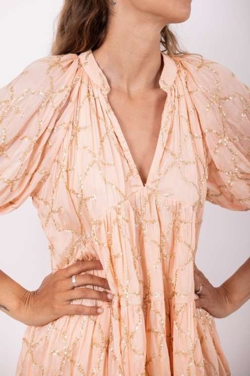 LIZA SHORT DRESS STARFISH