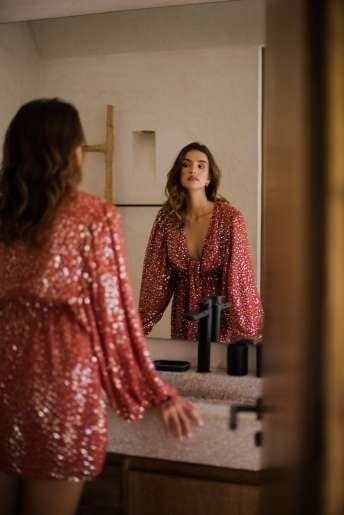 SIA DRESS PAILLETTES