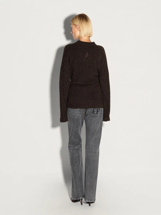 PULLOVER GIROCOLLO CON BOTTONI