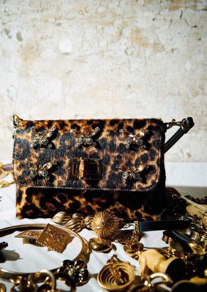POCHETTE LEO CON STRASS