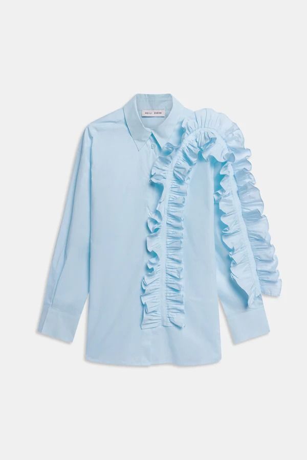 CAMICIA CON RUCHES