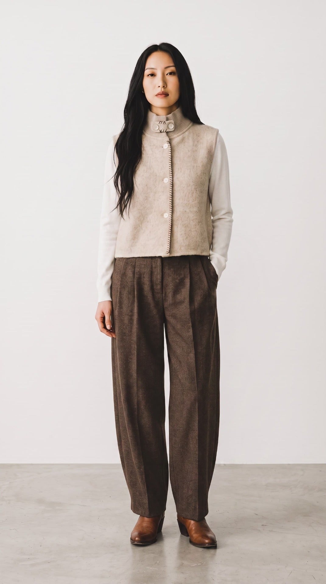 GILET IN LANA