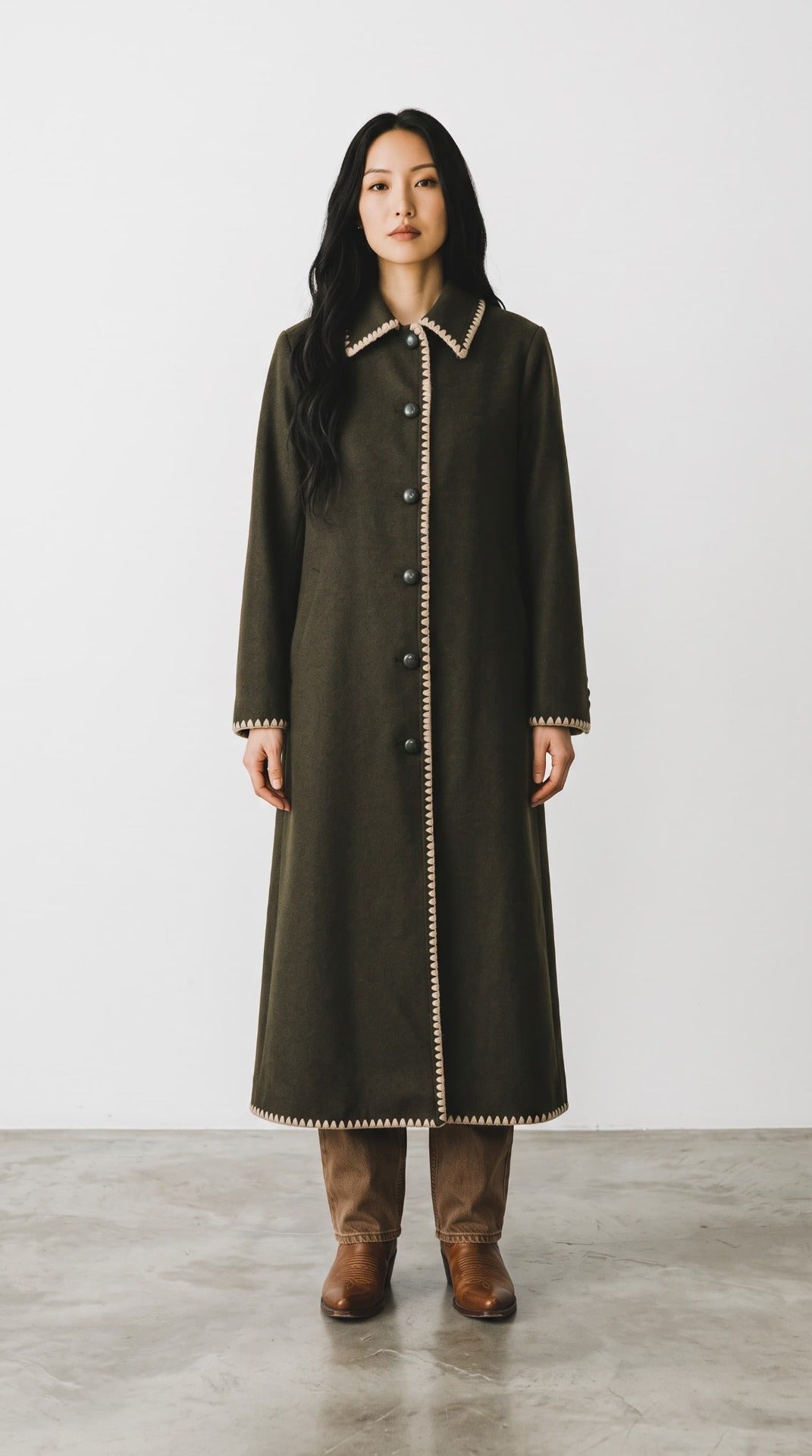 CAPPOTTO MILITARY GREEN