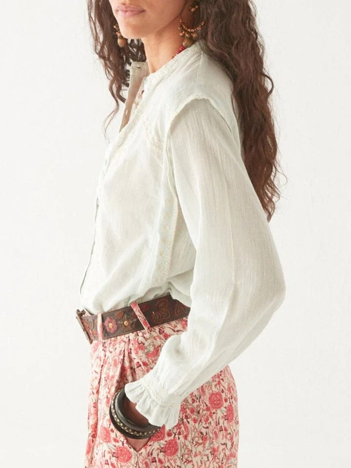 PHILIPPA CAMICIA RICAMATA