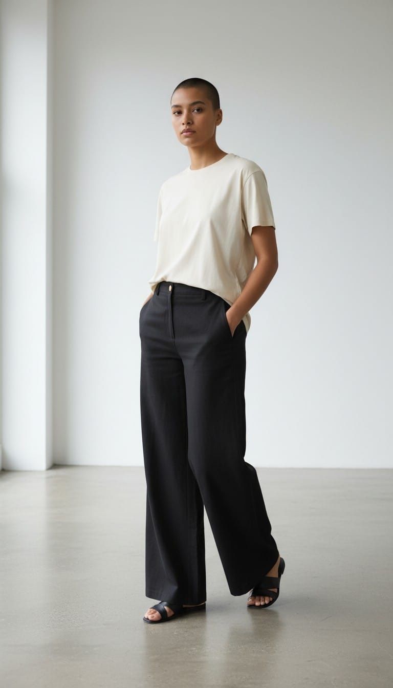 PANTALONE DENIM WIDE LEG