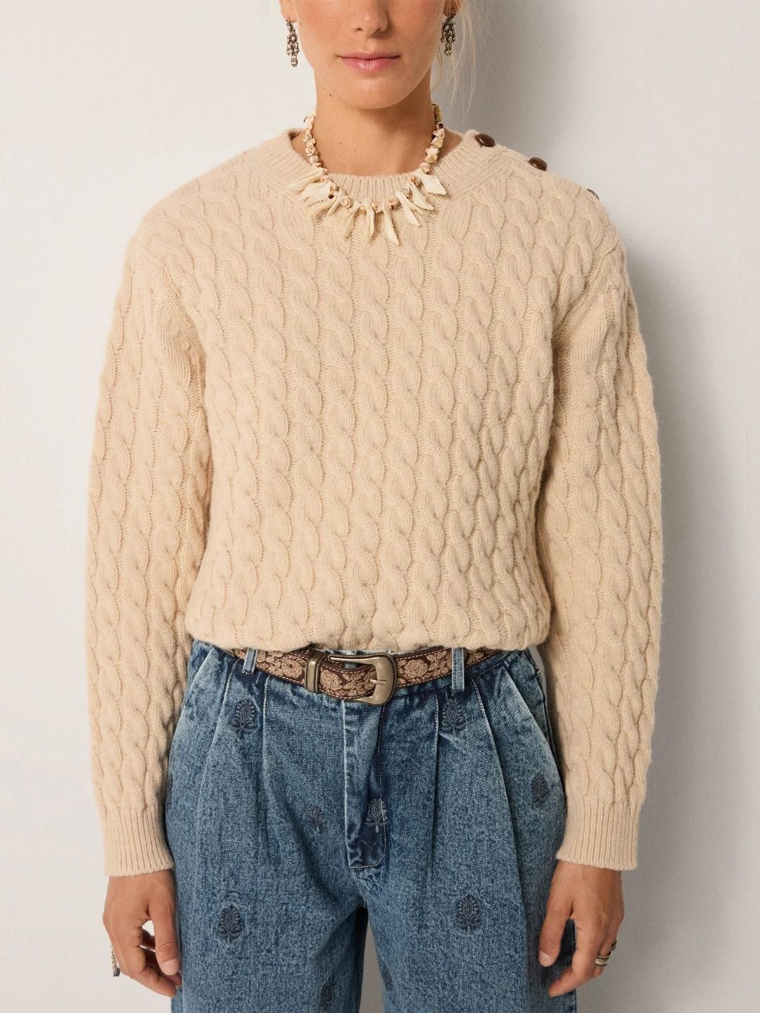 MAGLIA TRECCE FILIPPA