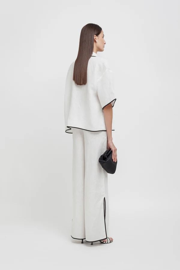 PANTALONE IN LINO