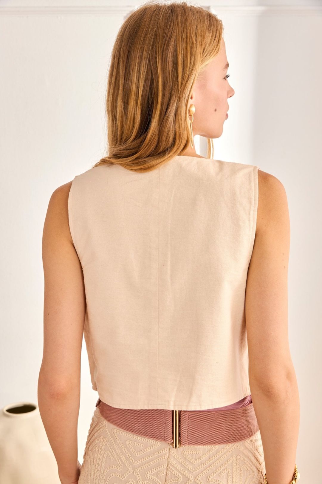 GILET RICAMATO TOKO