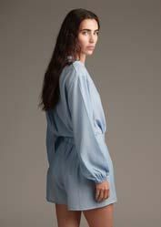 BLUSA COTONE GOFFRATO NERO