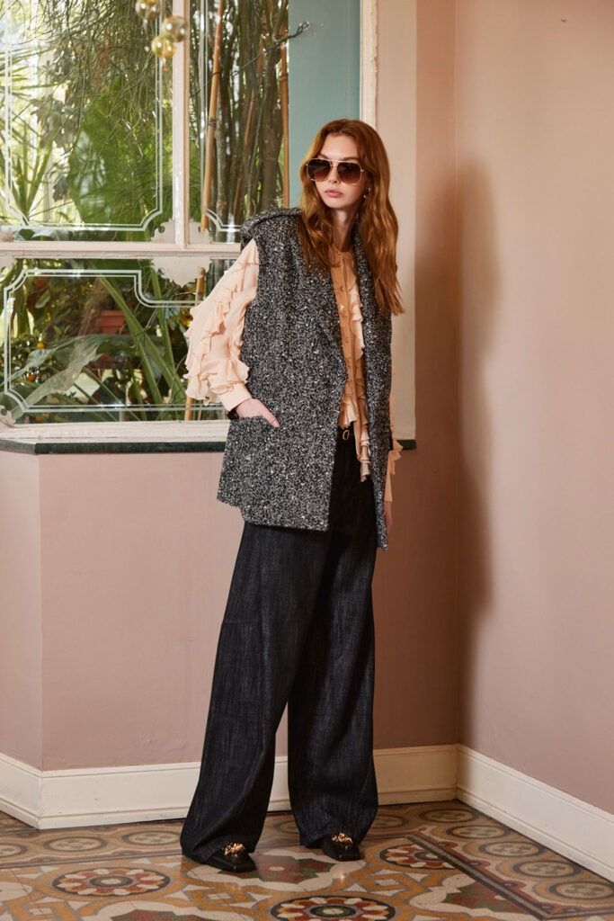DENIM WIDE LEG INDIGO