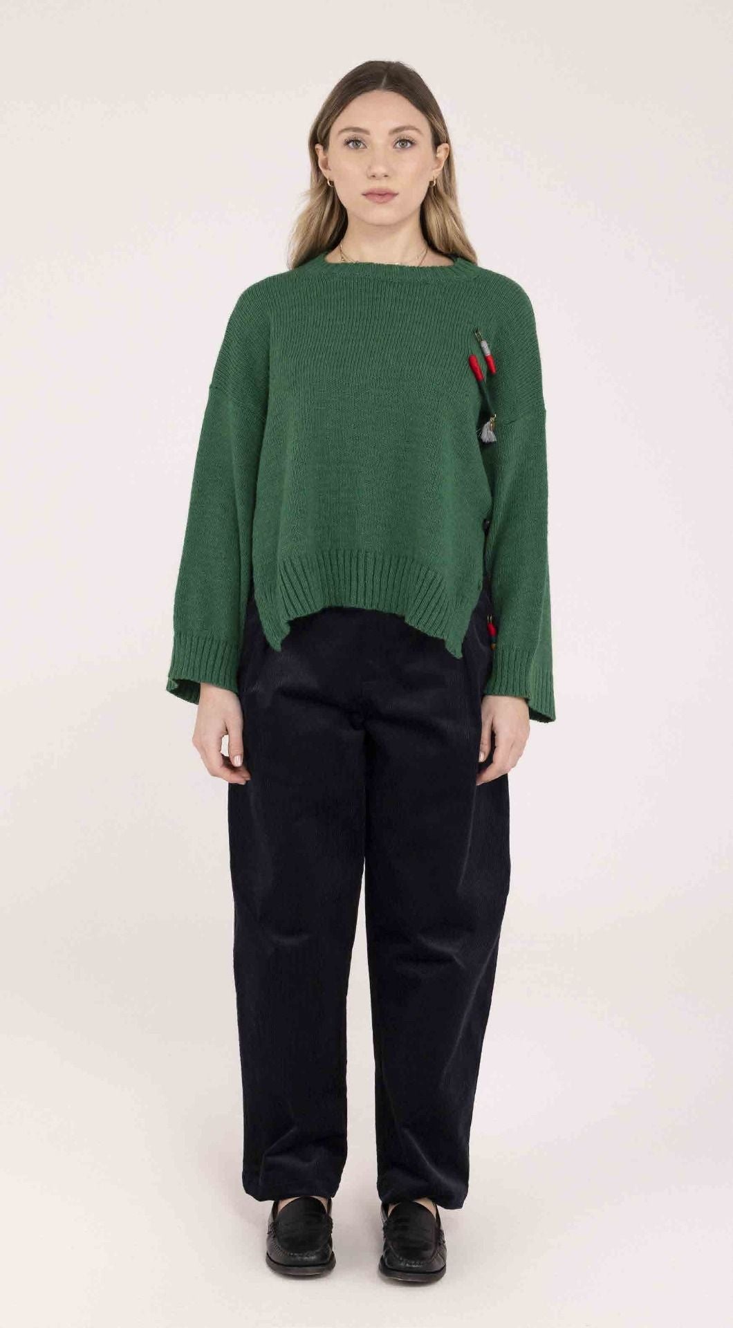 MAGLIONE CON SPILLE