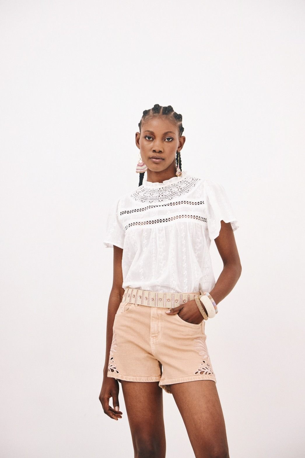 ALOHA DENIM SHORT