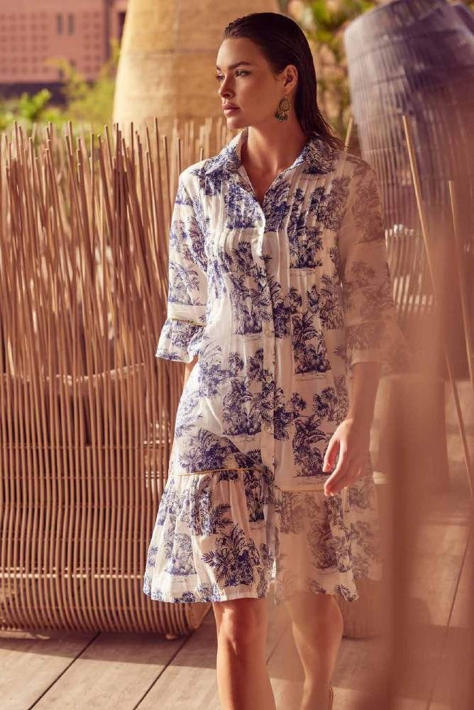 CORFU SHIRT DRESS