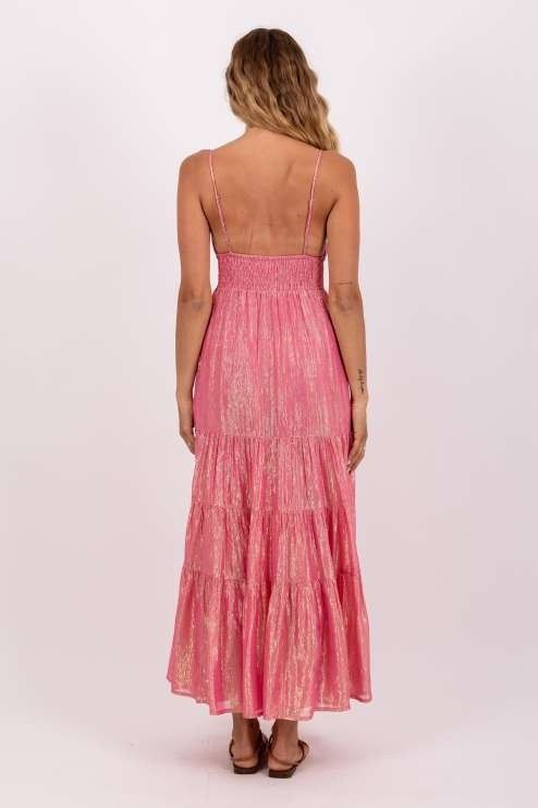 DITTA LONG DRESS PINK