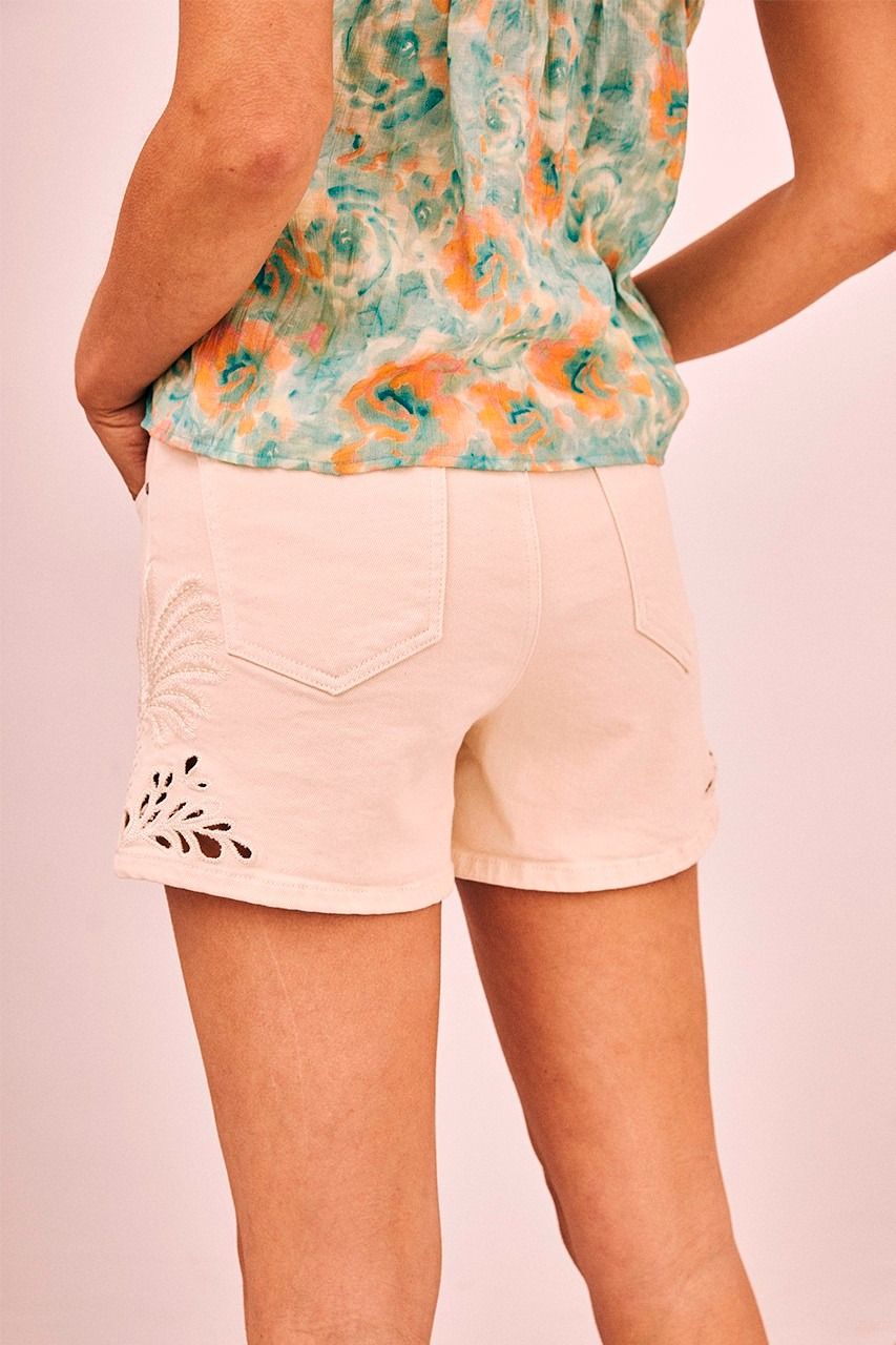 ALOHA DENIM SHORT