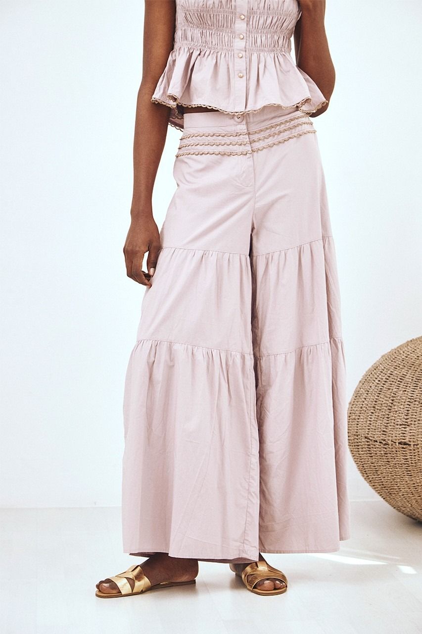 PATAYA PANTALONE CON VOLANT