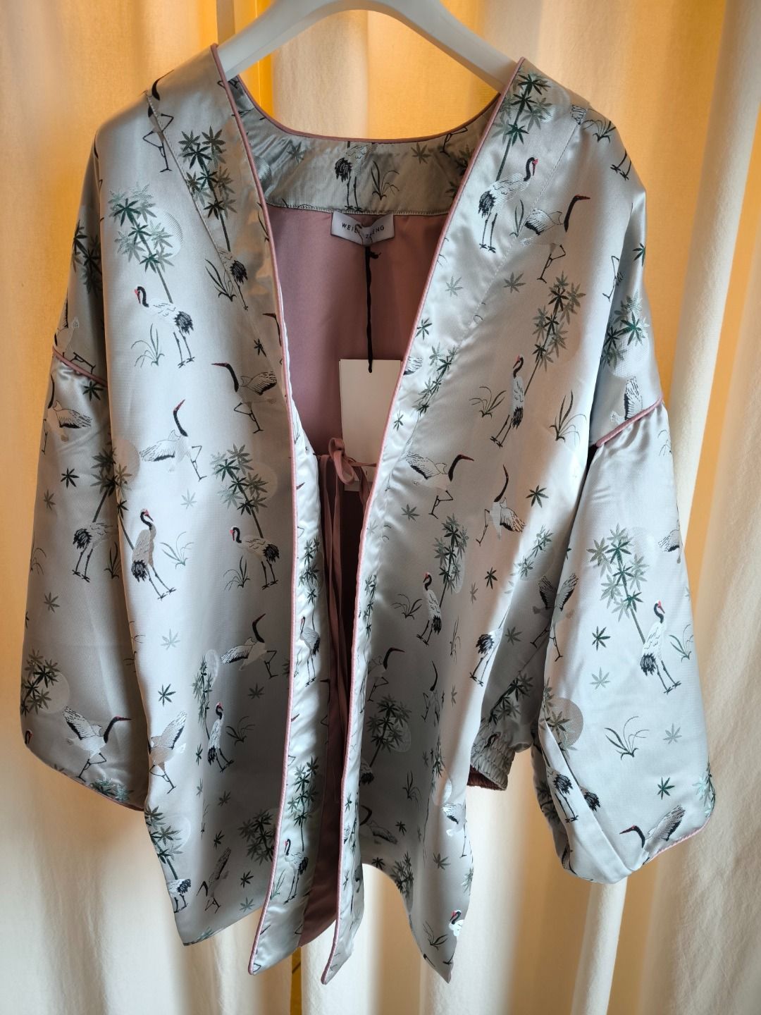KIMONO BOMBER BROCCATO
