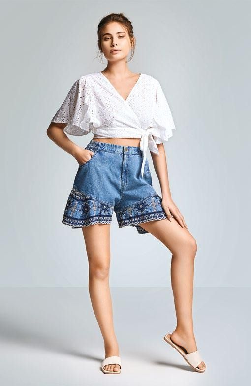 SHORT DENIM EVELYN 027