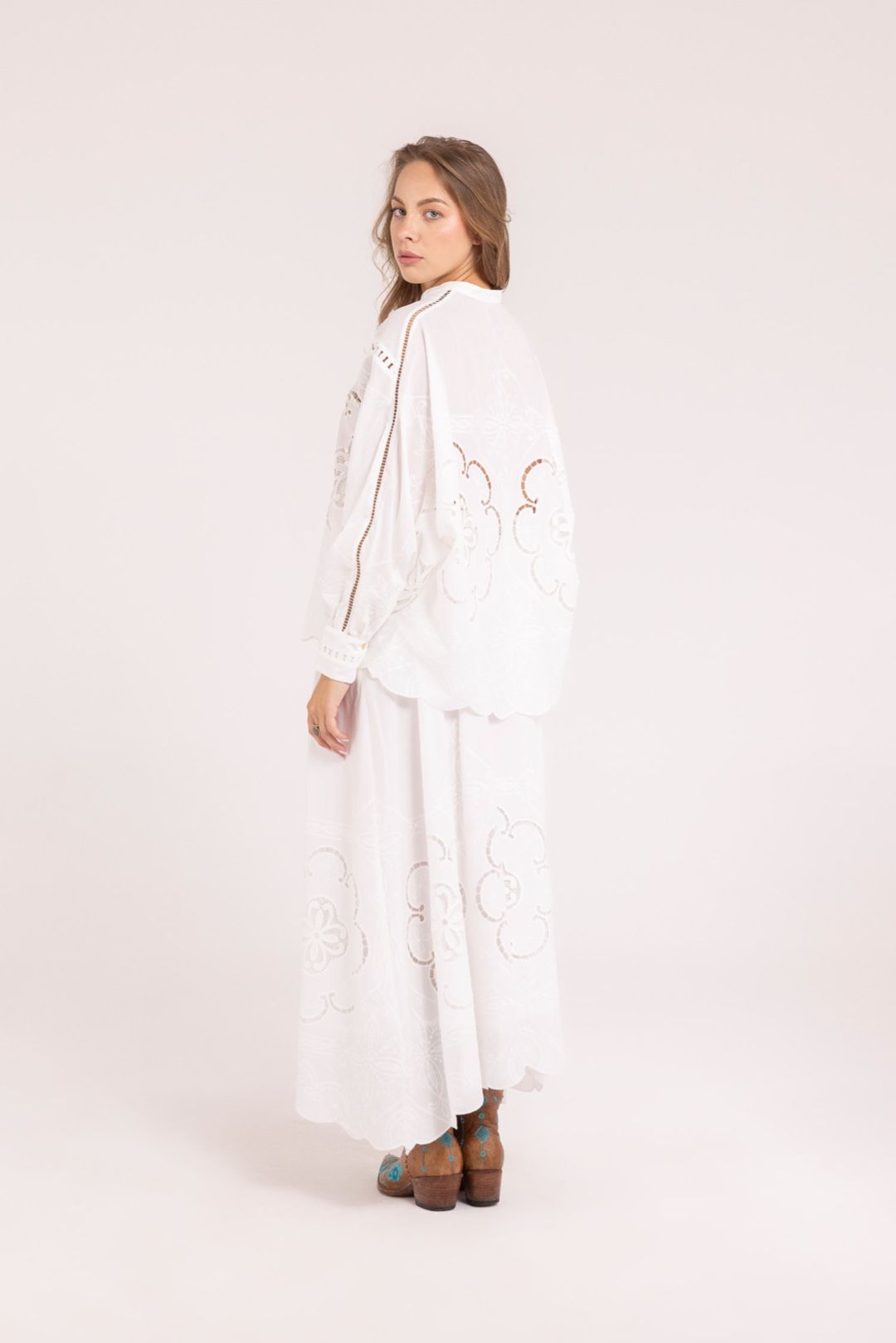 CAMICIA OSTUNI INTARSIA