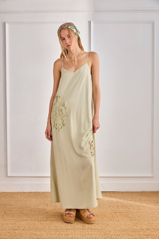 ABITO SLIP DRESS SOLEN