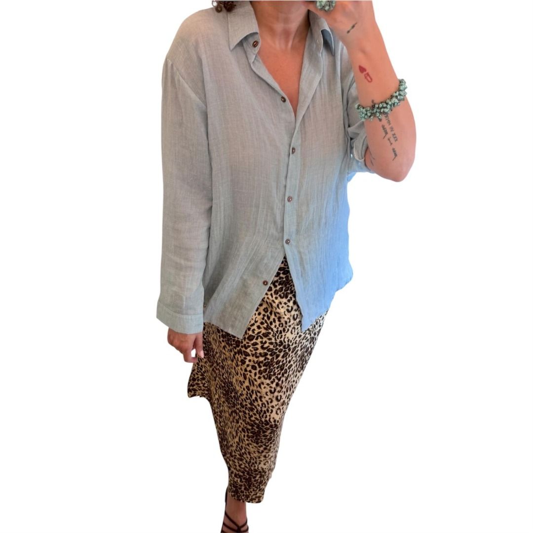 CAMICIA IN MUSSOLA DI COTONE