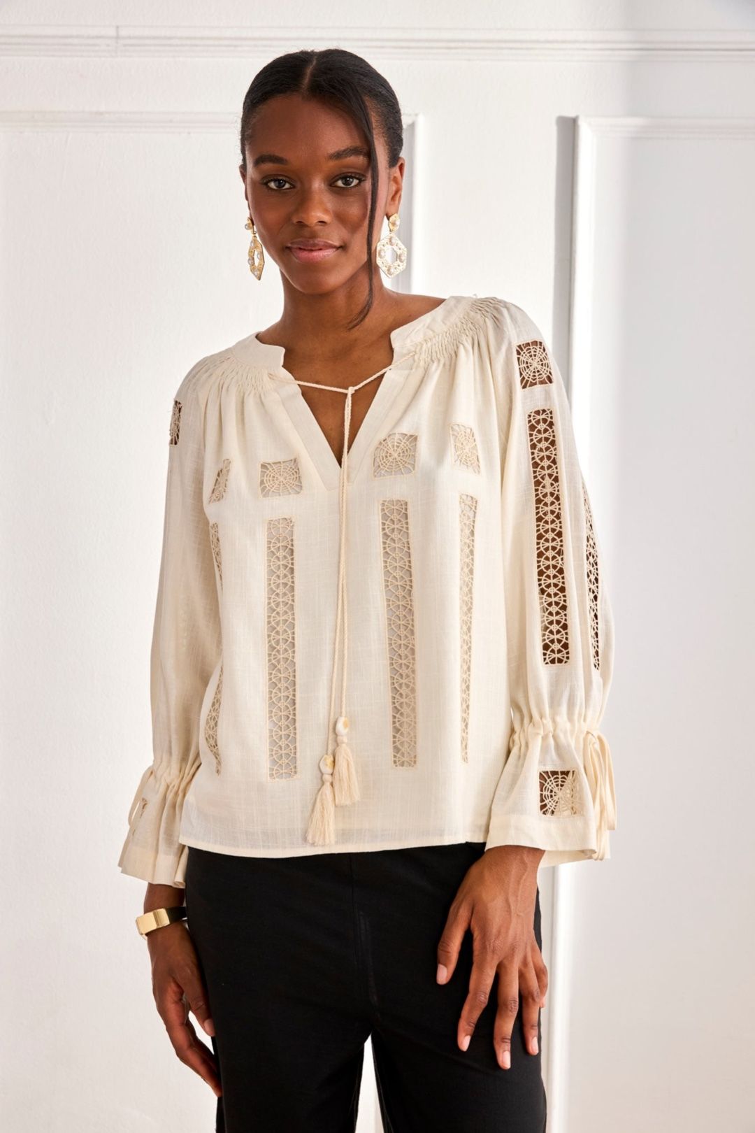 BLUSA IN LINO BEREN