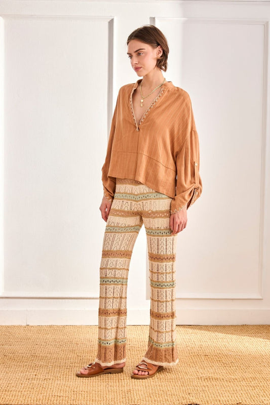 MAGLIA IN LINO TOT