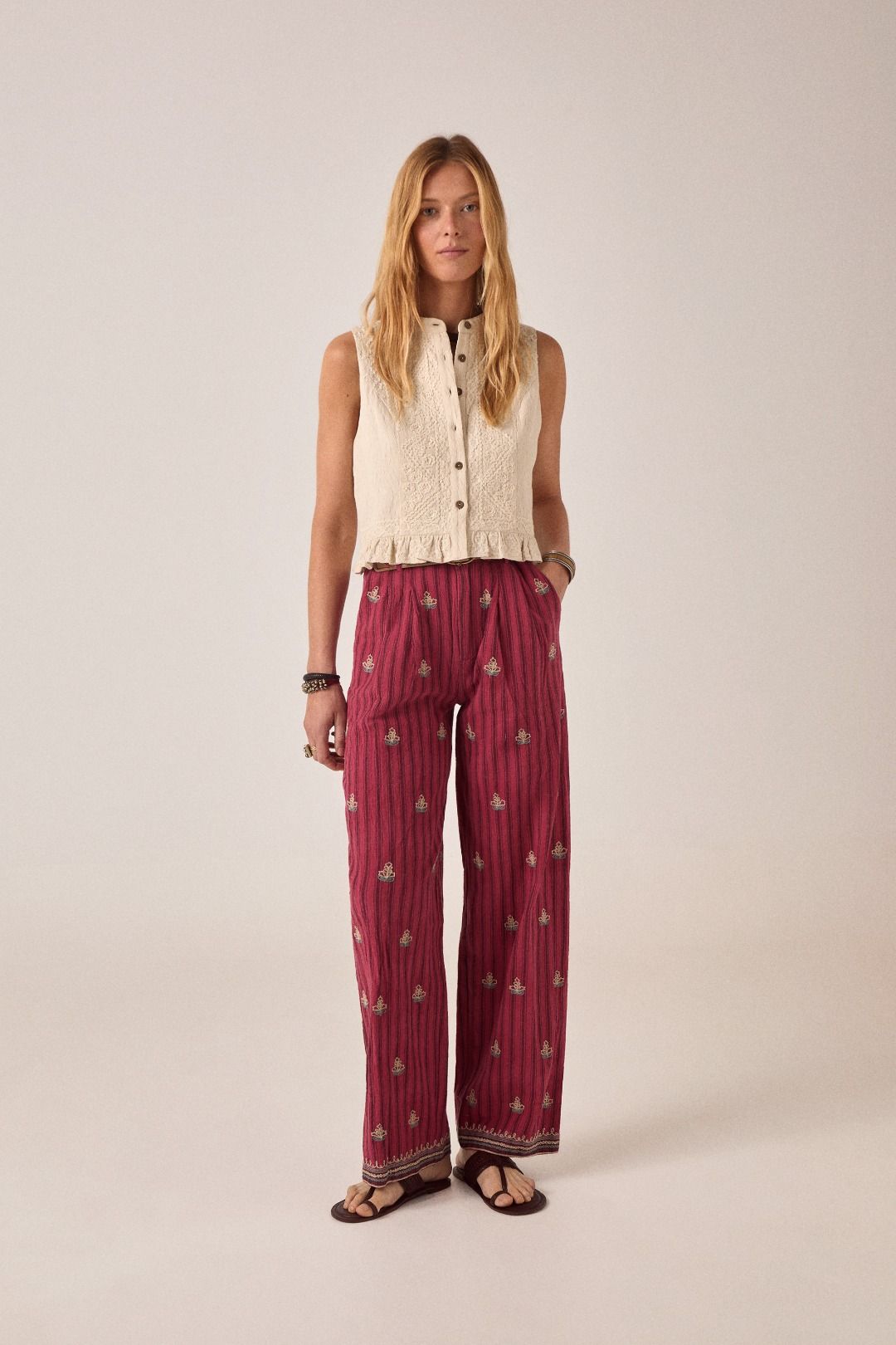 GILET RICAMATO THALIA