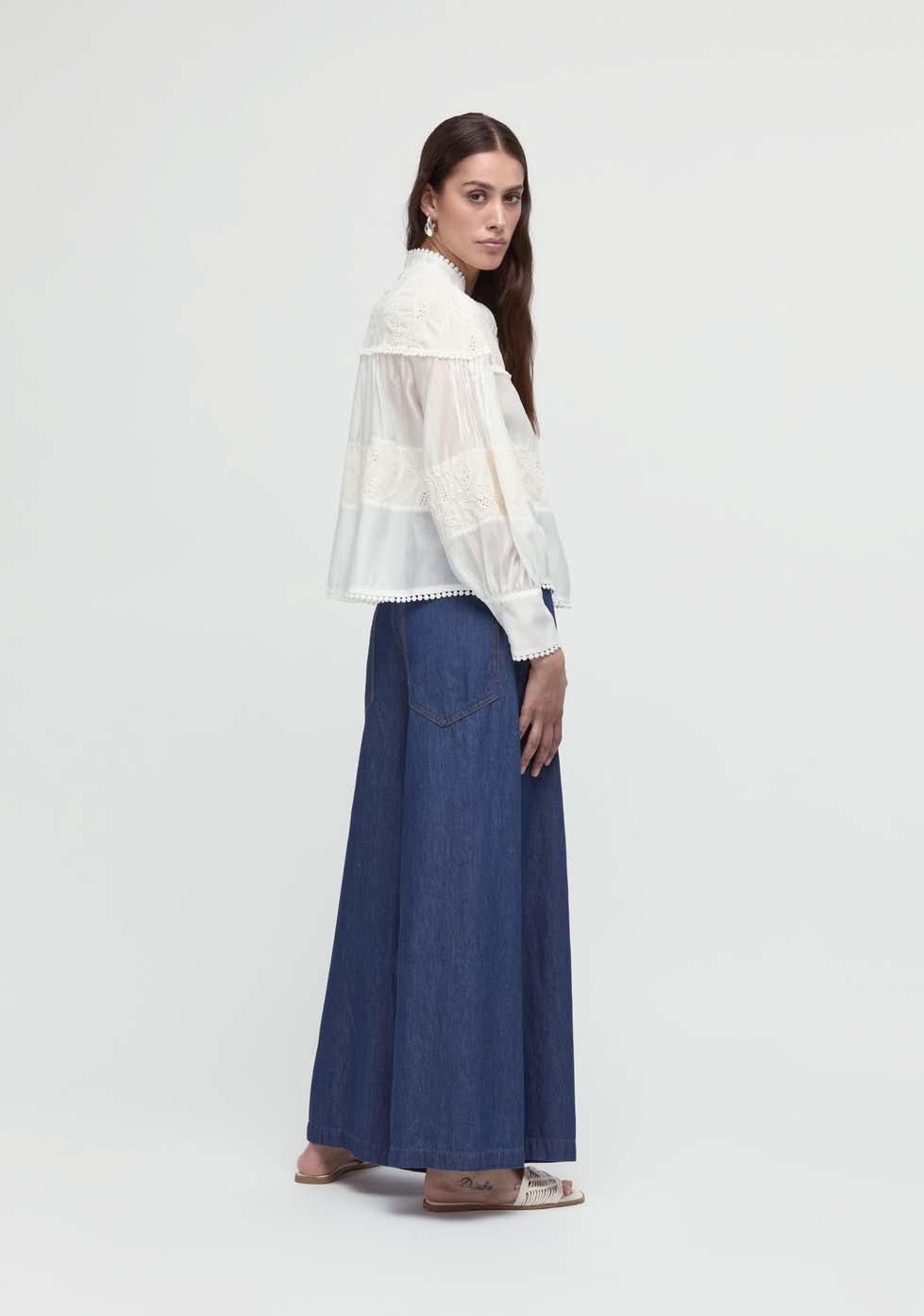 DENIM WIDE LEG
